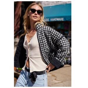 Free People Chloe Print Jacket Size Medium